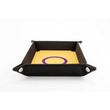 FanRoll: Gaymers Pride: Pride Fold Up Velvet Dice Tray - Rainbow Flag