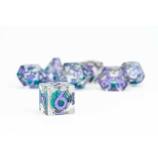 Individual d20 Elixir Liquid Core Dice: Disco Vibes