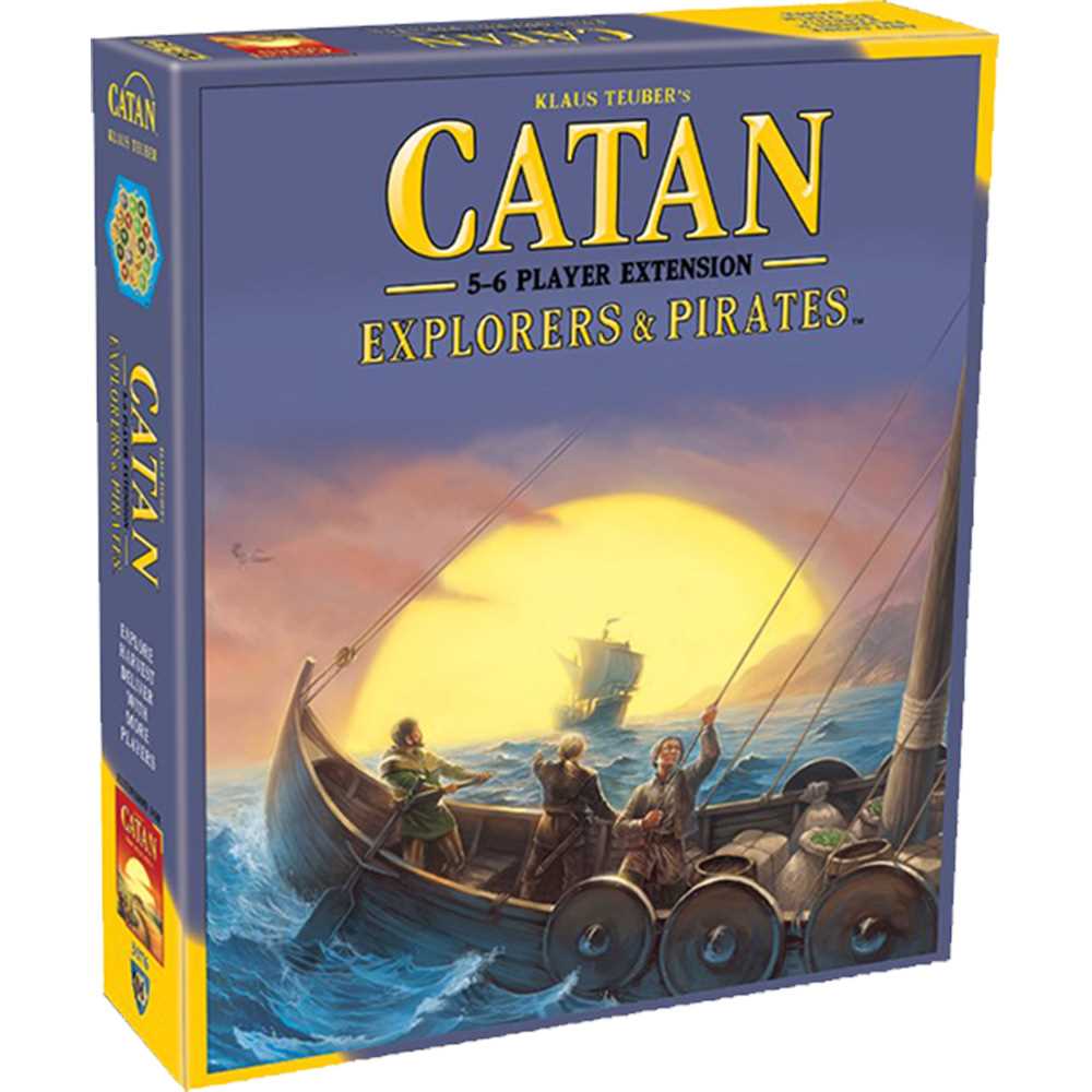 CATAN: Explorers & Pirates - Pirates 5 & 6 Players