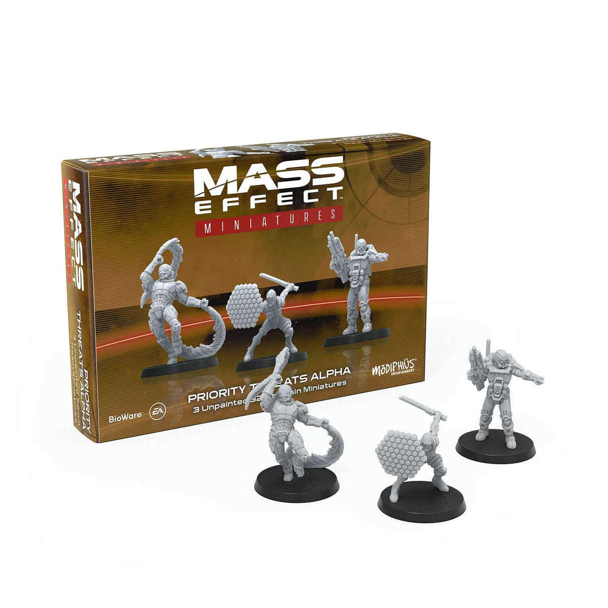 Mass Effect: Priority Threats Alpha - Resin Collectors Miniatures Set