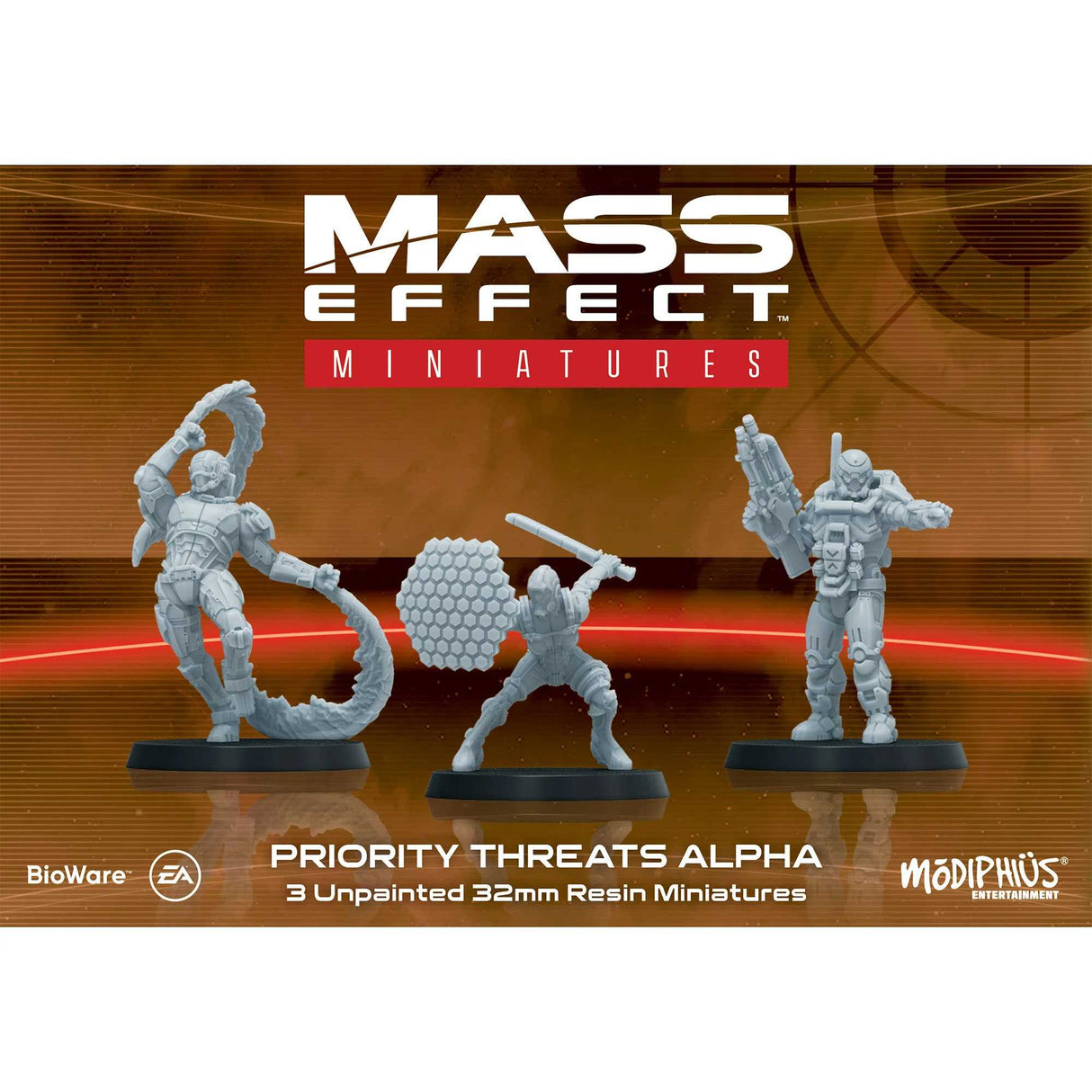 Mass Effect: Priority Threats Alpha - Resin Collectors Miniatures Set