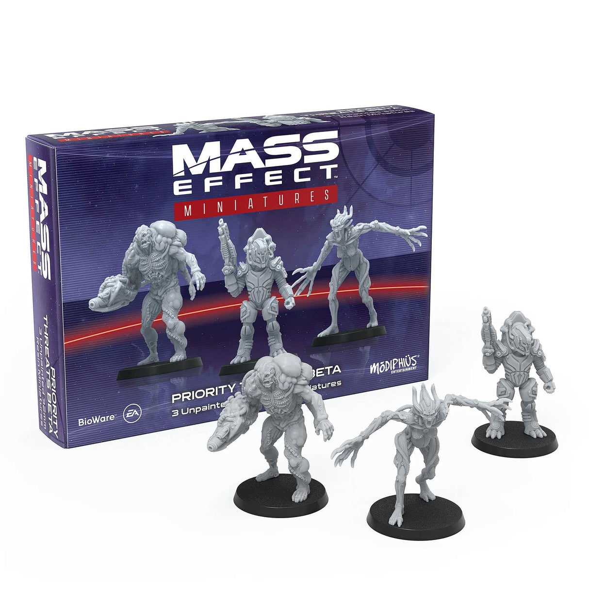 Mass Effect: Priority Threats Beta - Resin Collectors Miniatures Set