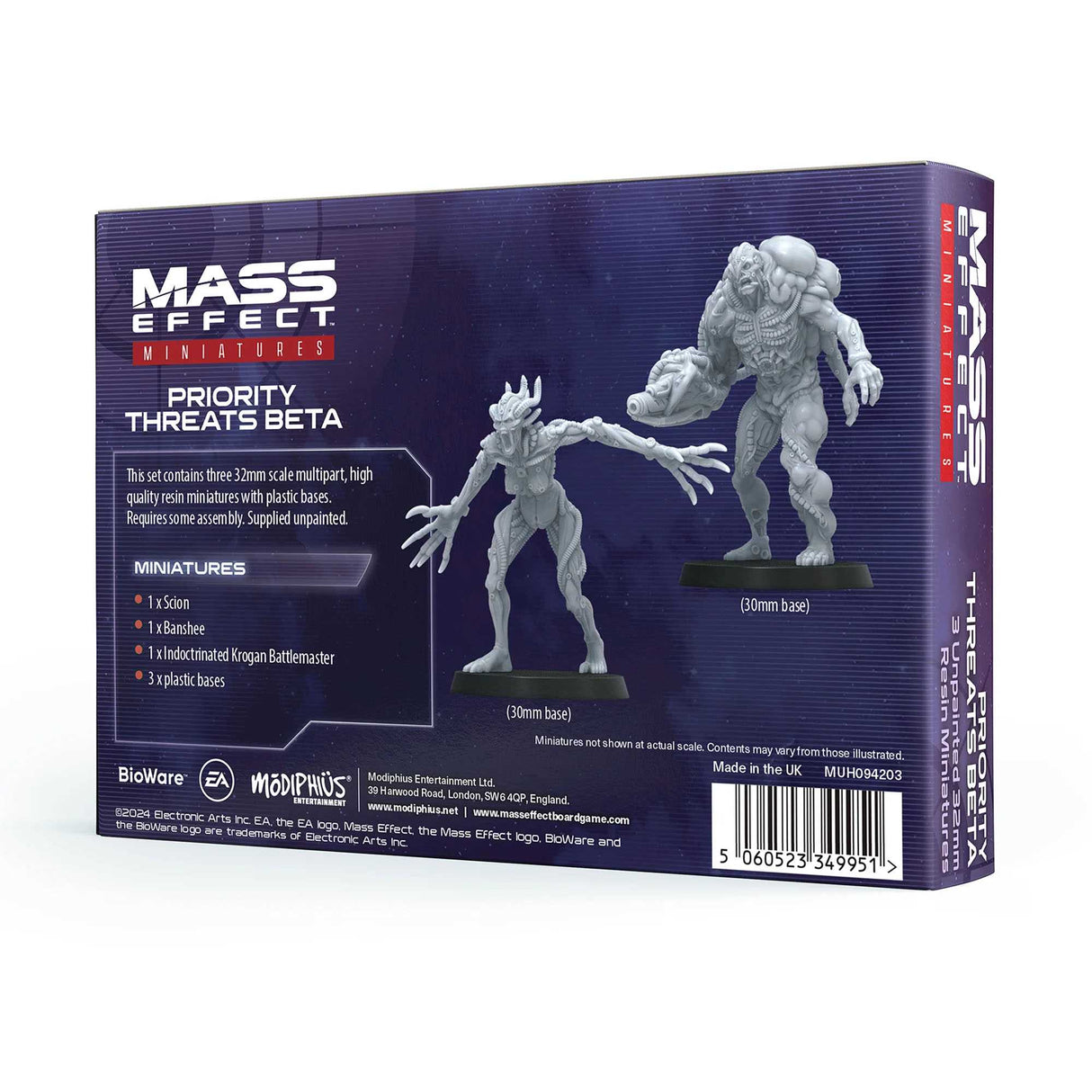 Mass Effect: Priority Threats Beta - Resin Collectors Miniatures Set