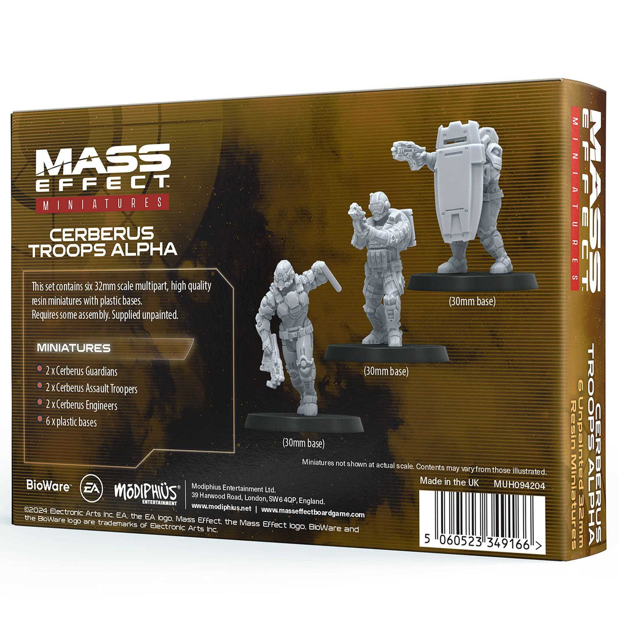 Mass Effect: Cerberus Forces Alpha - Resin Collectors Miniatures Set