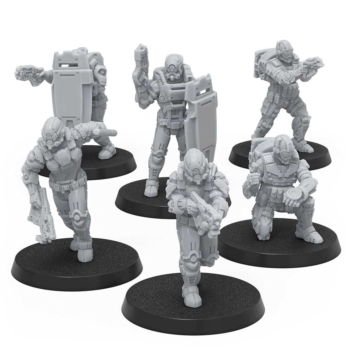 Mass Effect: Cerberus Forces Alpha - Resin Collectors Miniatures Set