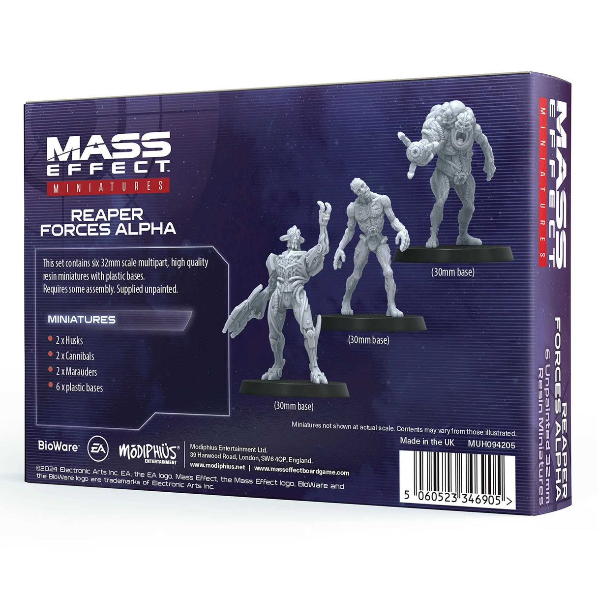 Mass Effect: Reaper Forces Alpha - Resin Collectors Miniatures Set