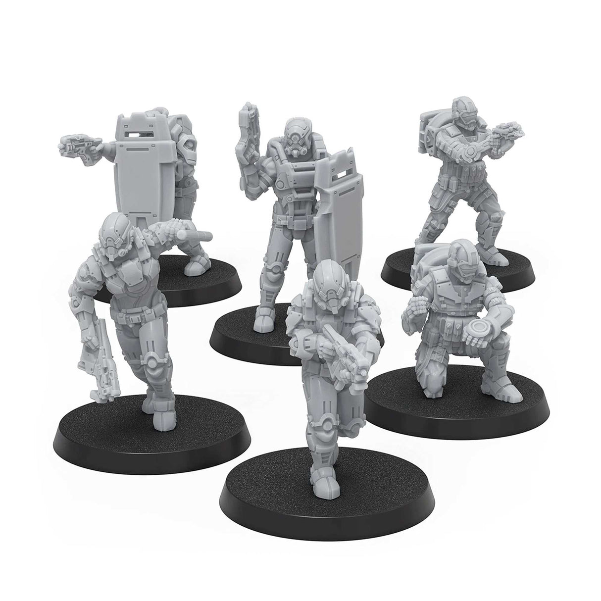 Mass Effect: Reaper Forces Alpha - Resin Collectors Miniatures Set