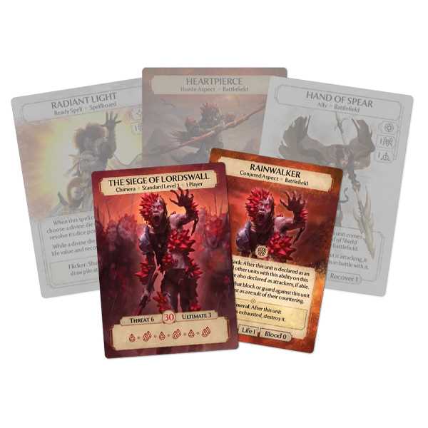 Ashes Reborn: Red Rains - The Siege of Lordswall - Phoenixborn & Chimera Expansion Decks