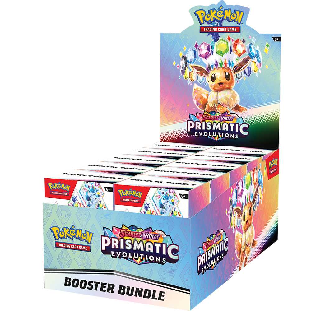 Pokémon TCG: Scarlet & Violet 8.5 - Prismatic Evolutions Booster Bundle