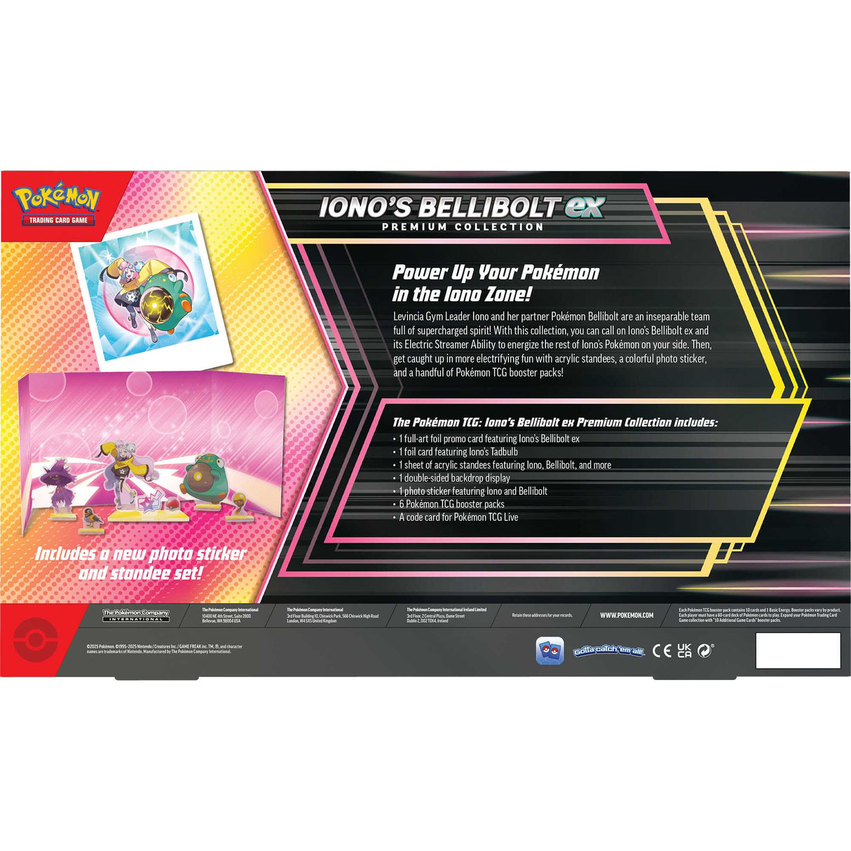 Pokémon TCG: Iono’s Bellibolt ex Premium Collection