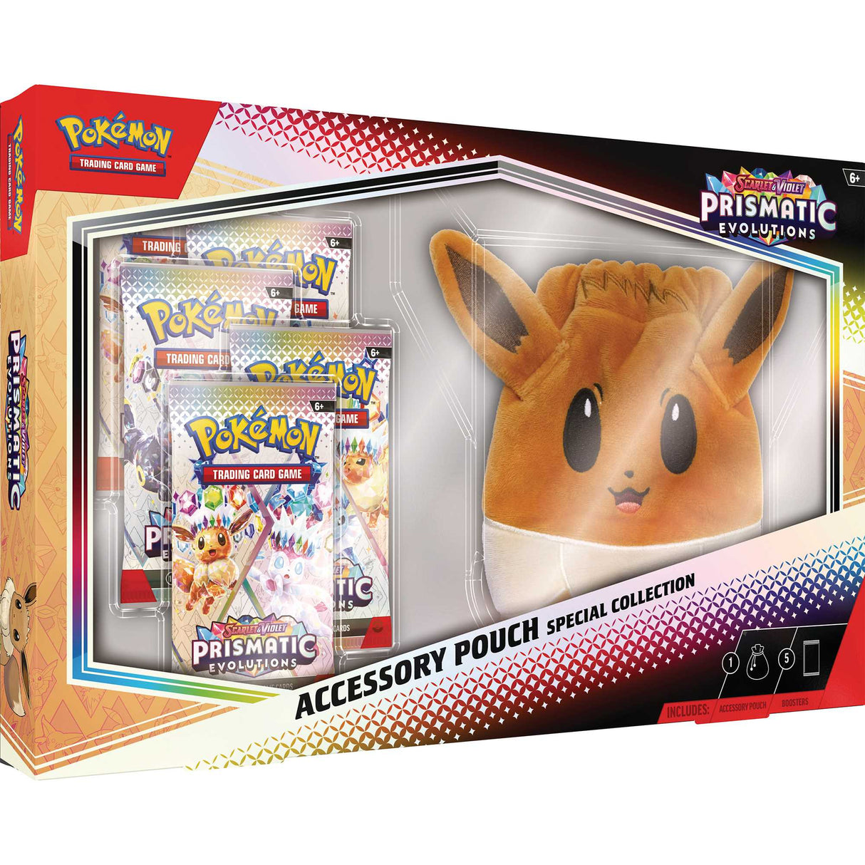 Pokémon TCG: Scarlet & Violet 8.5 – Prismatic Evolutions - Accessory Pouch Special Collection