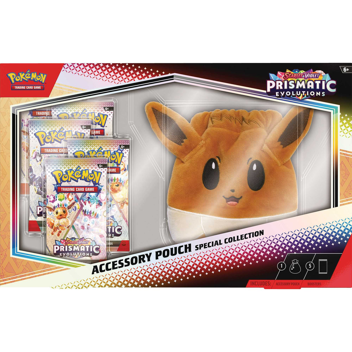 Pokémon TCG: Scarlet & Violet 8.5 – Prismatic Evolutions - Accessory Pouch Special Collection