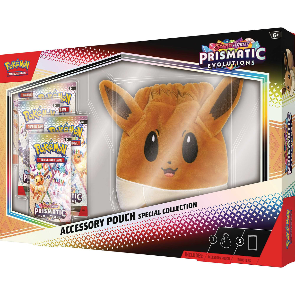 Pokémon TCG: Scarlet & Violet 8.5 – Prismatic Evolutions - Accessory Pouch Special Collection