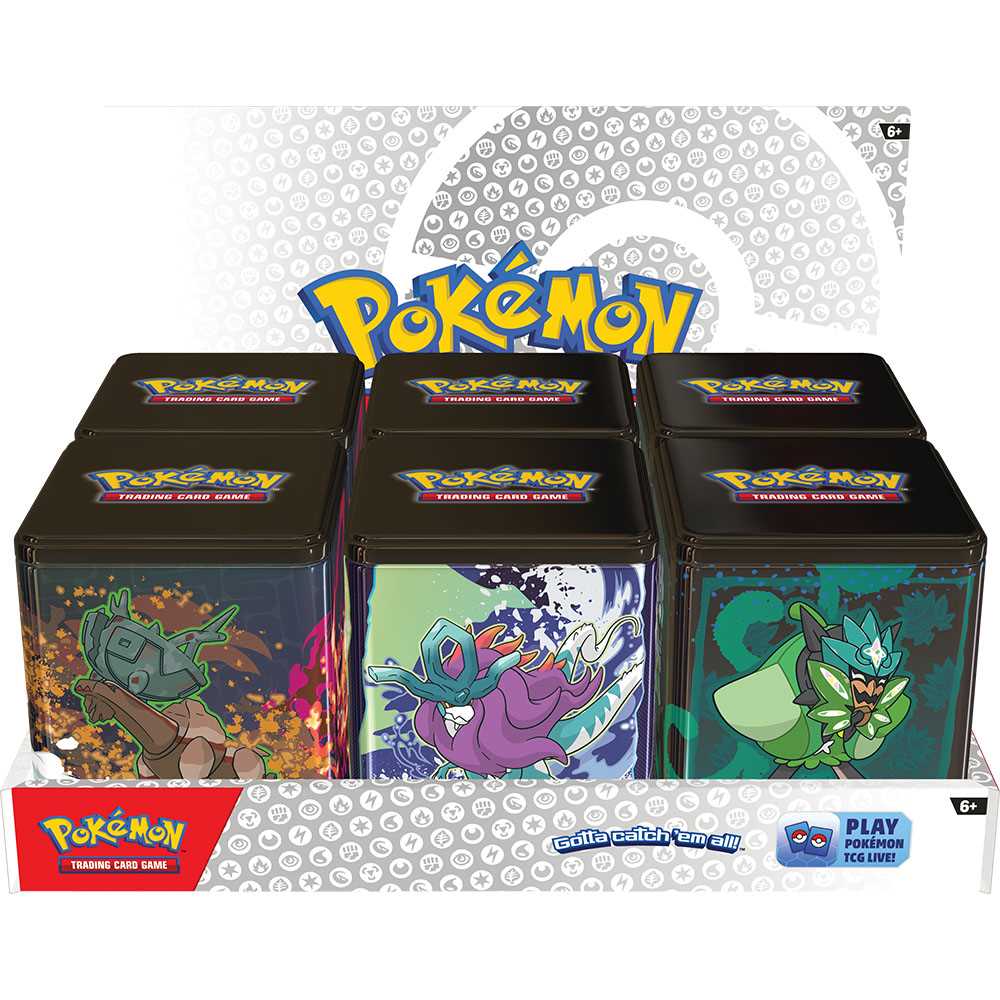 Pokémon TCG: Stacking Tins March 2025 - Assortment