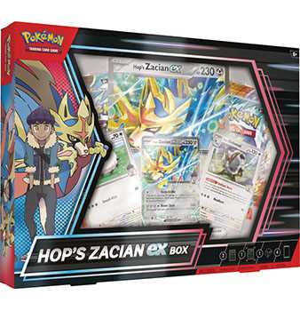 Pokemon TCG: Hop's Zacian ex Box