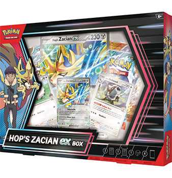 Pokemon TCG: Hop's Zacian ex Box