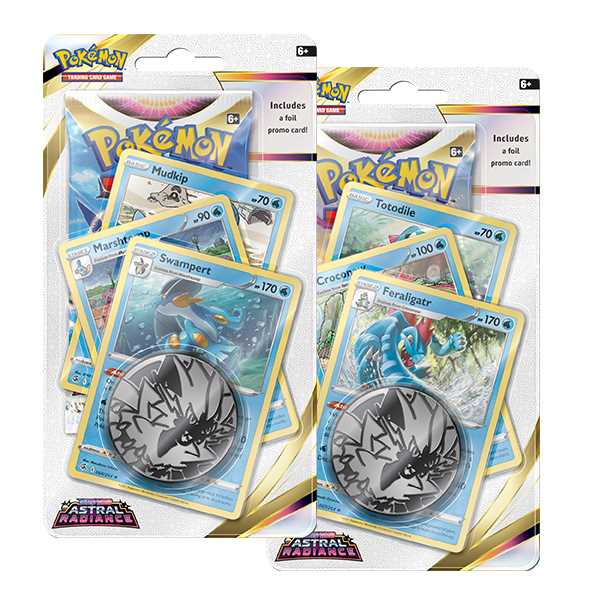 Pokémon TCG: Sword & Shield 10 Astral Radiance Premium Checklane Blister Display