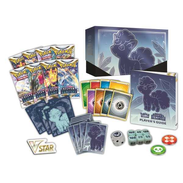 Pokémon TCG: Sword & Shield 12 Silver Tempest Build and Battle Stadium Box