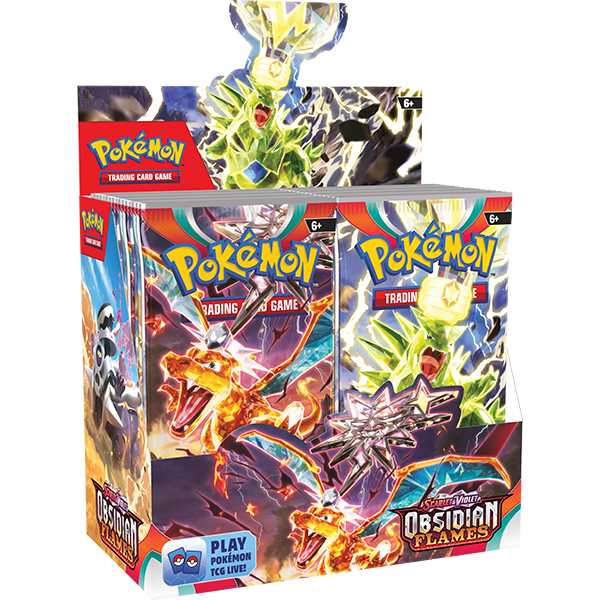 Pokémon TCG: Scarlet & Violet 3 Obsidian Flames Booster CDU