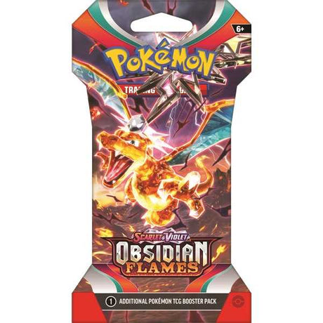 Pokémon TCG: Scarlet & Violet 3 Obsidian Flames Sleeved Booster Display