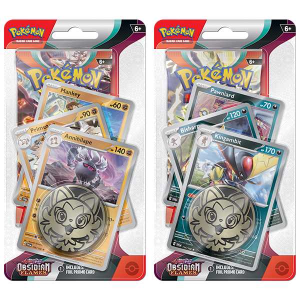 Pokémon TCG: Scarlet & Violet 3 Obsidian Flames Premium Checklane Display