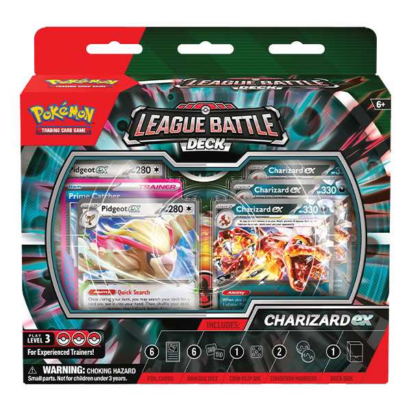 Pokémon TCG: Charizard ex League Battle Deck – Asmodee UK