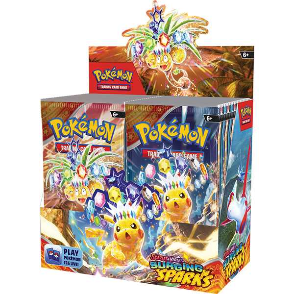 Pokémon TCG: Scarlet & Violet 8 - Surging Sparks - Booster CDU