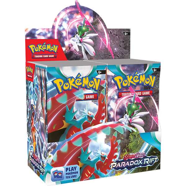 Pokémon TCG: Scarlet & Violet 4 - Paradox Rift - Booster CDU