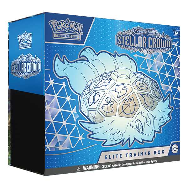 Pokémon TCG: Scarlet & Violet 7 - Stellar Crown - Elite Trainer Box