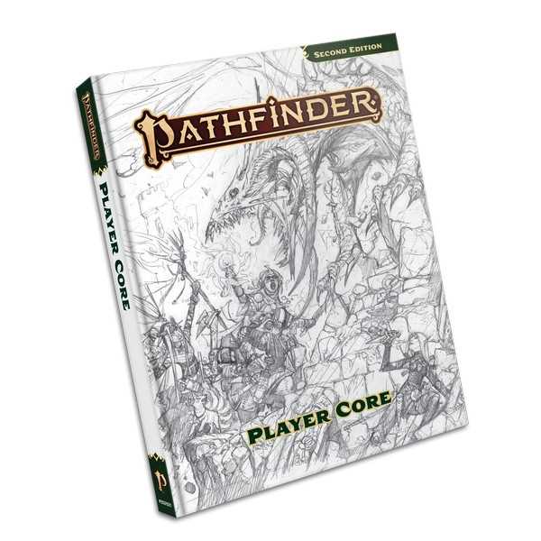 Pathfinder RPG: Pathfinder Player Core Sketch Cover (P2)