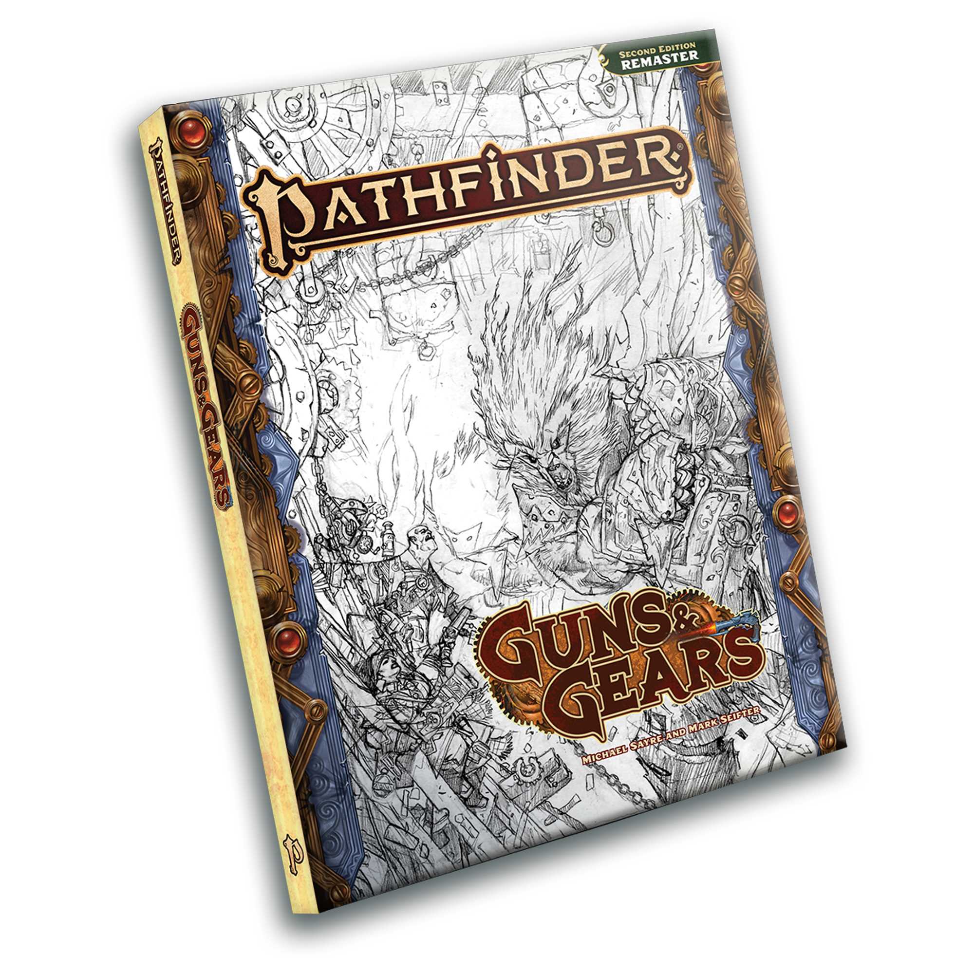 Guns and Gears (Remastered) Sketch Edition Pathfinder RPG -  Paizo Publishing