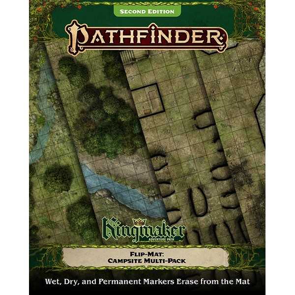 Pathfinder Flip-Mat: Kingmaker Adventure Path Campsite Multi-Pack