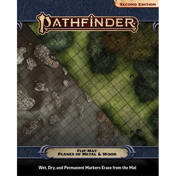 Pathfinder Flip-Mat: Planes of Metal and Wood