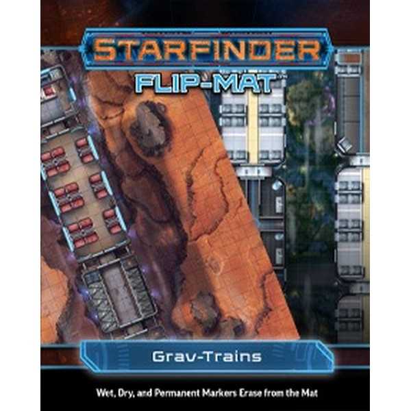 Starfinder Flip-Mat: Grav Trains