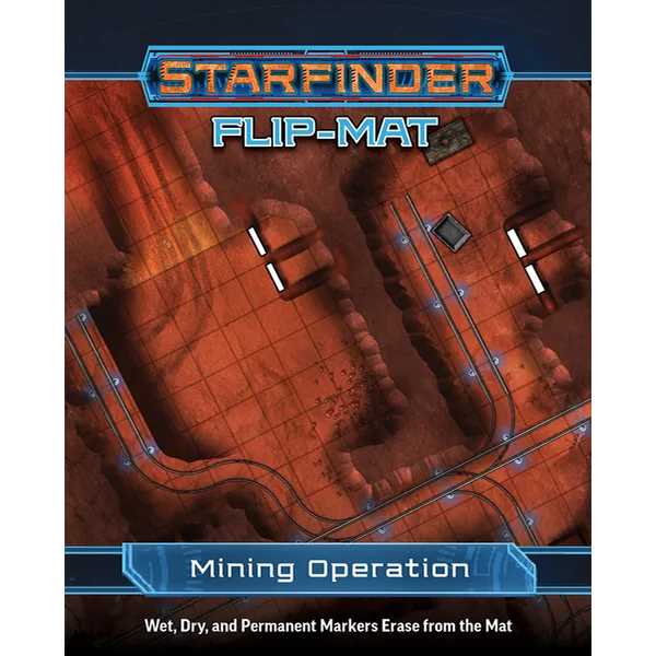 Starfinder Flip-Mat: Mining Operation