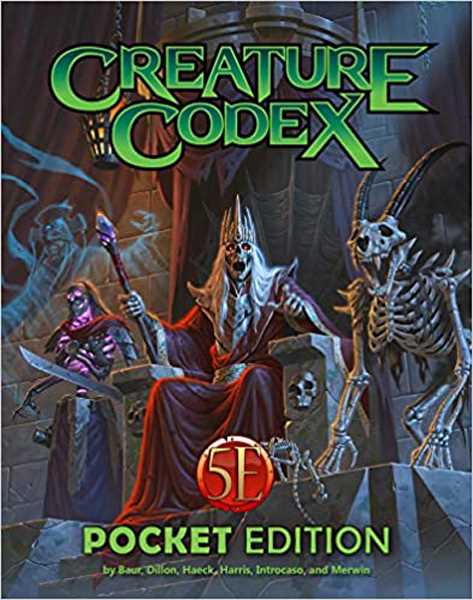 5th Edition: Creature Codex Pocket Edition