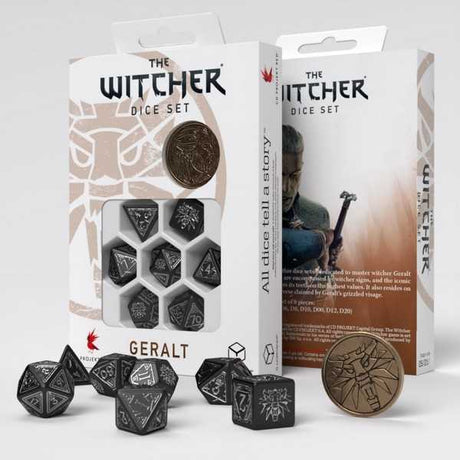 The Witcher Dice Set: Geralt Silver Sword