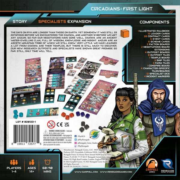 Circadians First Light: Specialists Expansion