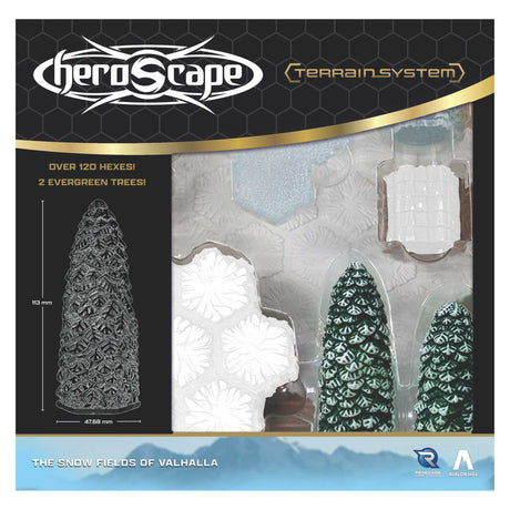 Heroscape: The Snow Fields of Valhalla Terrain Expansion