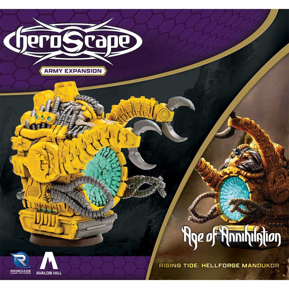 Heroscape: Rising Tide - Hellforge Mandukor Army Expansion