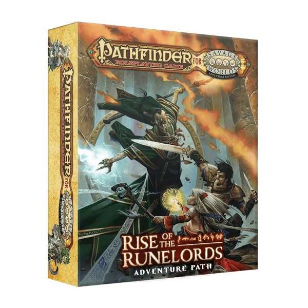 Pathfinder for Savage Worlds: Rise of the Runelords Boxed Set