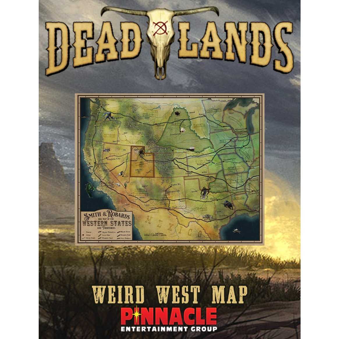 Deadlands: Map of the Weird West – Asmodee UK