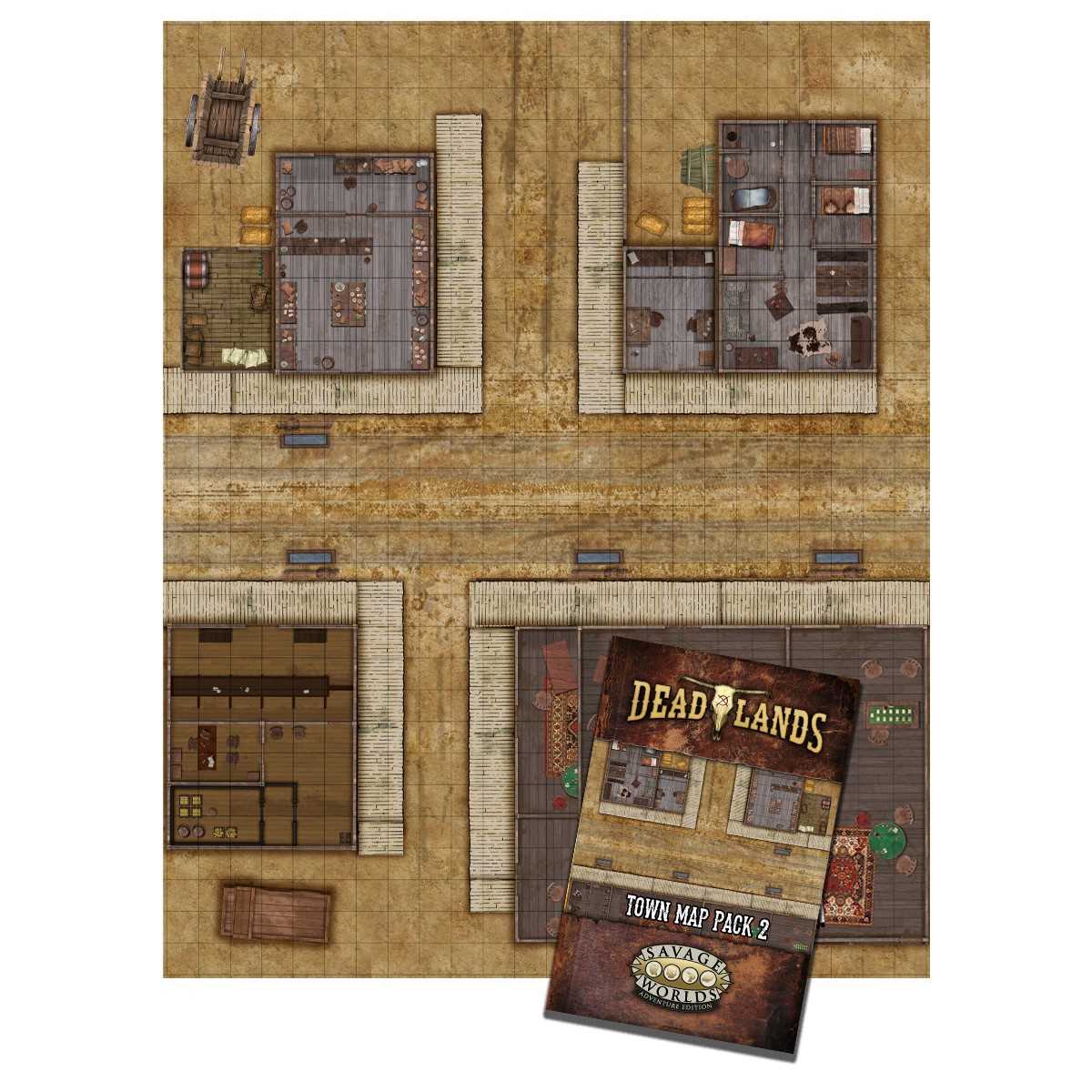 Deadlands Map Pack 2: Boot Hill – Asmodee UK