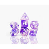 Sirius Dice: Purple Glaze Poly Set