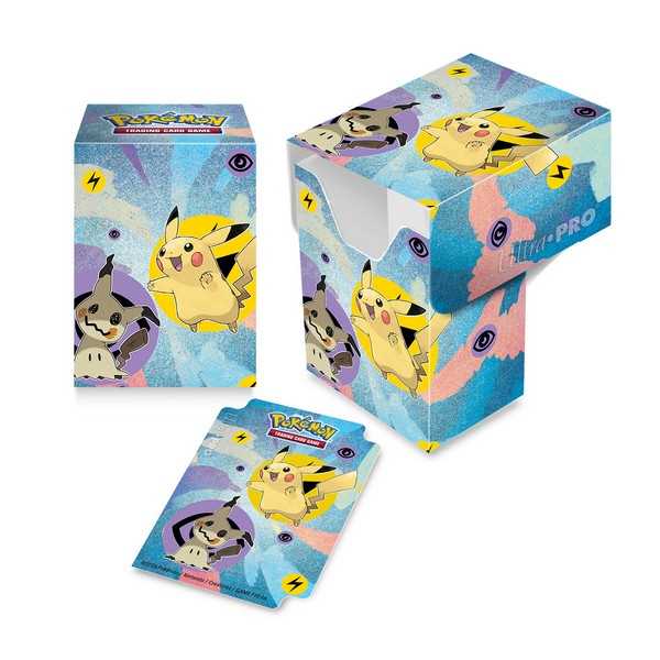 Pokémon Pikachu & Mimikyu Full View Deck Box