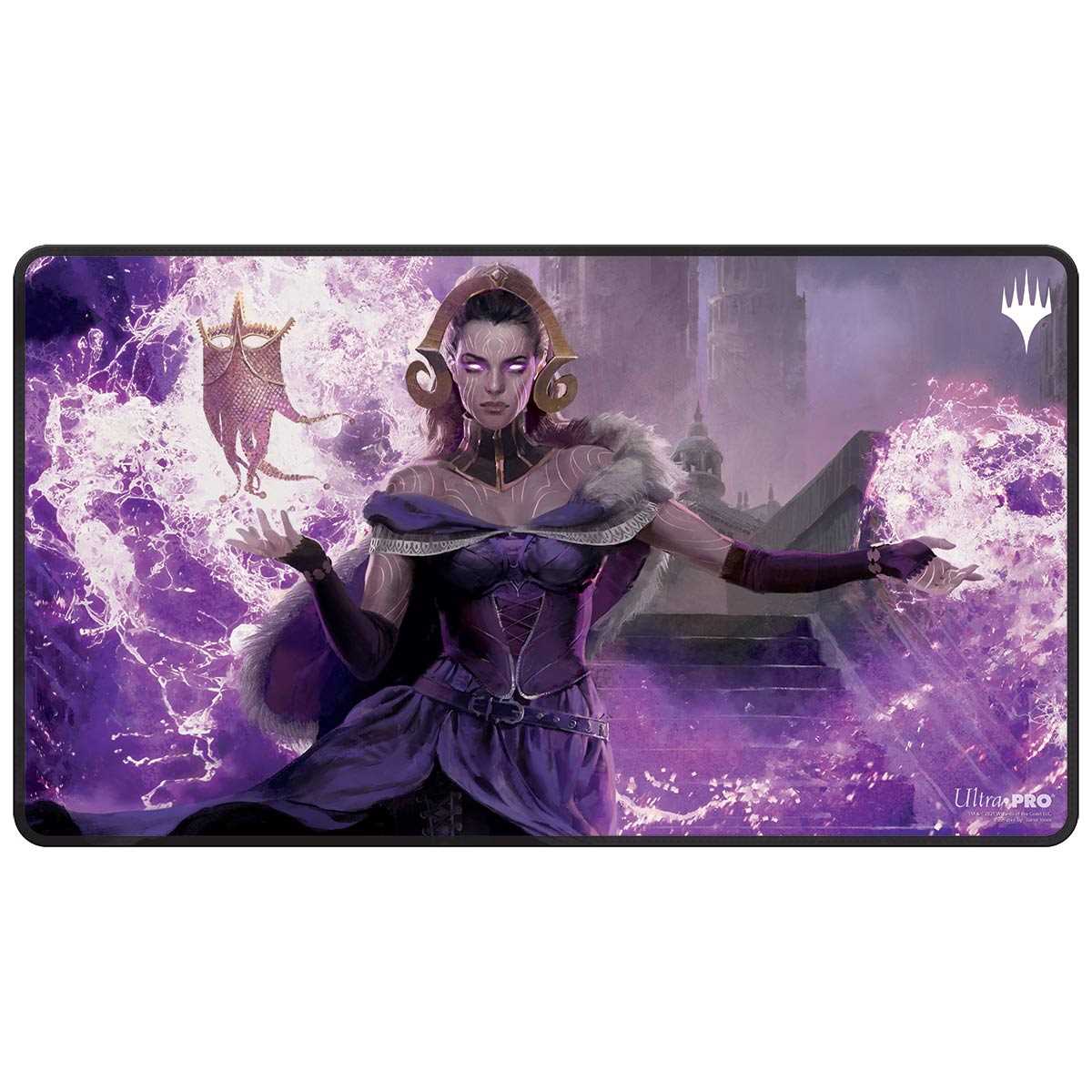 Magic: The Gathering - Double Masters 2022 Black Stitched Playmat V1