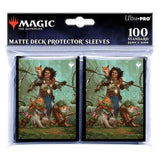 Magic: The Gathering - Wilds of Eldraine 100ct Deck Protector Sleeves B