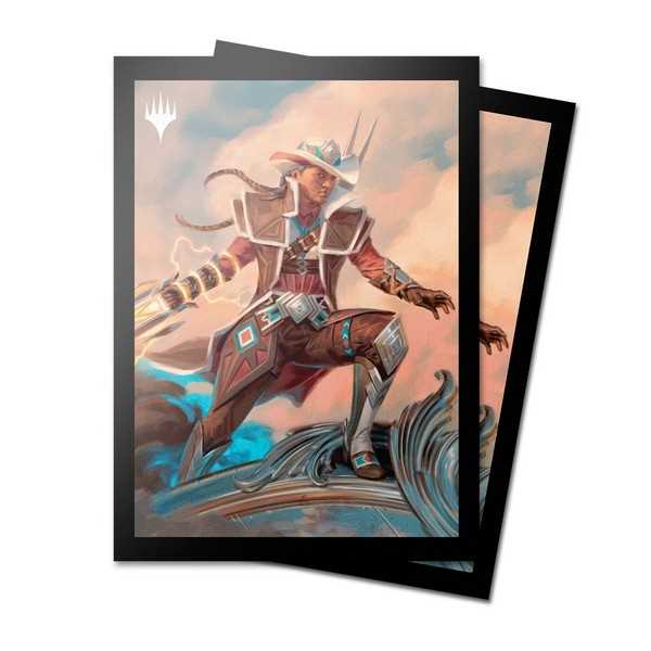 Magic: The Gathering - Outlaws of Thunder Junction 100ct Deck Protector Sleeves Key Art 5