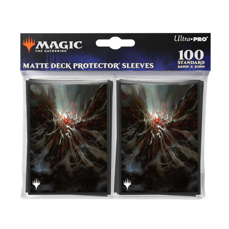 Magic: The Gathering - Duskmourn 100ct Deck Protector Sleeves Commander A