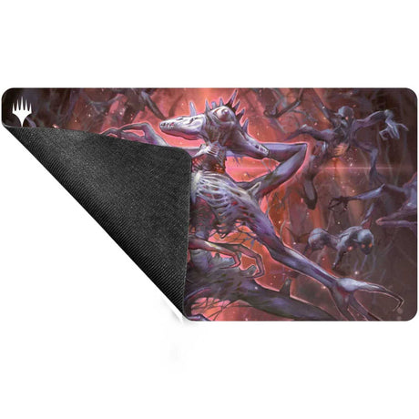 Magic: The Gathering - Duskmourn Playmat Mythic Cycle Black